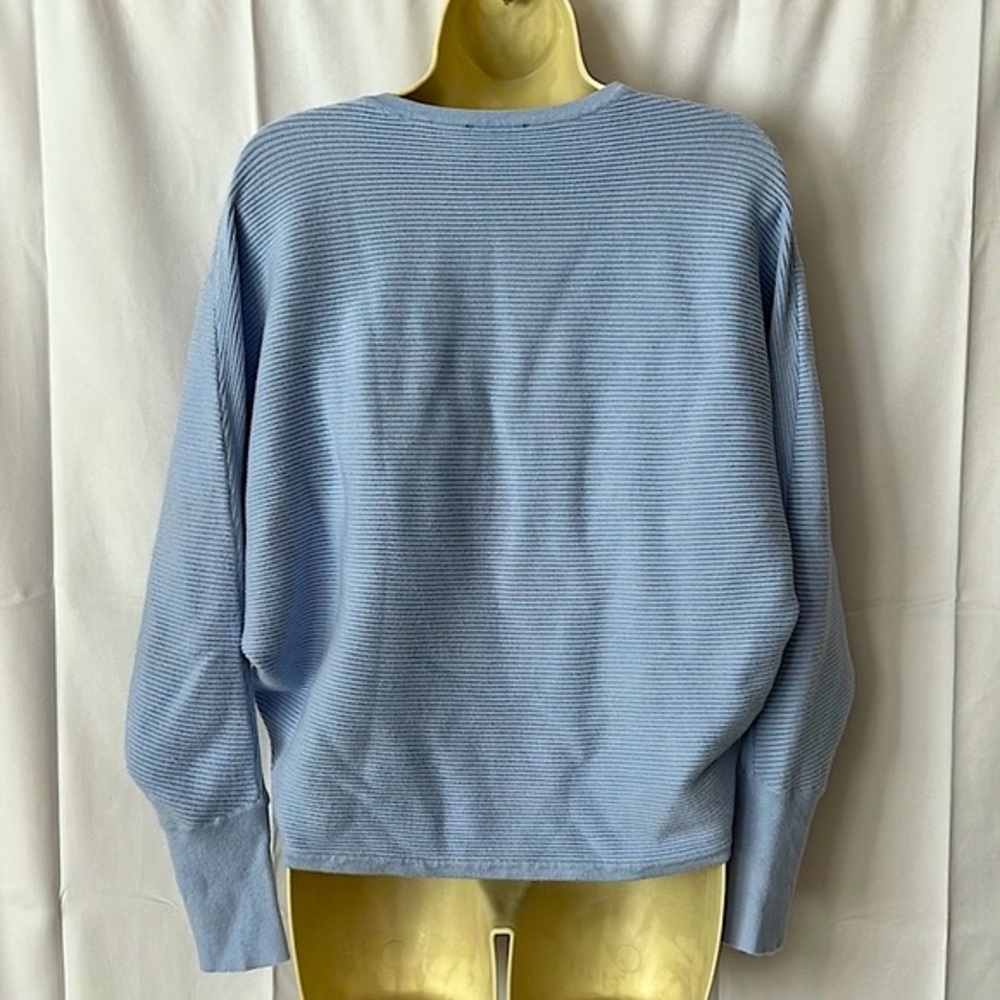 Tahari Light Blue/Periwinkle Comfy Sweater Top **Size M** - Picture 2 of 4